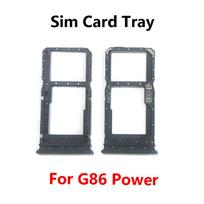 For Motorola Moto G86 Power Sim Card Slot Tray Holder Sim Card Reader Socket Replacement Parts G86 green gray