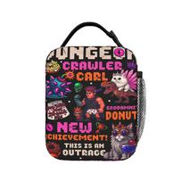 Dungeon Crawler Carl Princess Donut & Mongo Insulated Lunch Bags Cooler Bag Meal Container  Lunch Box Tote Food Bag College One Size