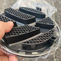 BRE1 GOLF 4 5 6 7 For VW VOLKSWAGEN 2026 New 167mm 130mm Replace Car Front Rear Badge Emblem Grille Trunk Lid Logo For Transporter Va at2 1pc Rear matinė juoda spalva