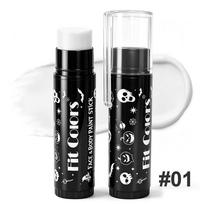 14 Colors Face Body Paint Stick Black White Colorful Painting DIY Cosplay Foundation Blendable Sticks for Party Halloween Makeup black