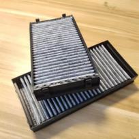 BMW X5 X6 E70 F15 E71 F16 Automobilio Salono Oro Filtras Išorinis 1 Pora Rinkinys OEM Nr. 64119248294 Automobilio Oro Filtras Dalys Air filter pair