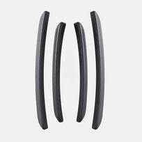 Automobilio buferio praplatinimas, purvasaugis, apsauga nuo aptaškymo, ratų antakių lūpa BMW 5 serijai E60 F10 F11 F07 F18 G30 G31 G38 G60 G61 G68 M5 Black Style 4pcs black