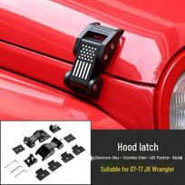 Compatible Hood Lock Latch for 07-25 Jeep Wrangler JK JL & Gladiator JT