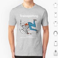 Trainspotting Directed By Danny Boyle With Ewan Mcgregor  1996 With Movie Quote T Shirt Cotton Men Women DIY Print 3XL white