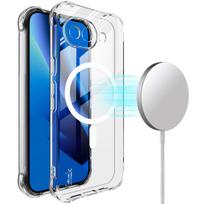 For Google Pixel 10a Phone Case IMAK Shock-resistant Soft Magnetic Case Google Pixel 10a balta