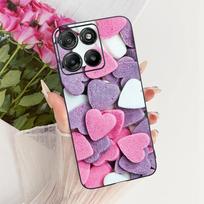 For Motorola Moto G57 Power Case XT2537-5 Luxury Painted Cover Soft TPU Phone Case For Motorola Moto G67 Power G57Power 5G Shell Moto G67 Power gray