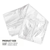 30pcs 60X110Cm Dust For Clothes Clear Plastic Garment Storage Bag Transparent Suit Wardrobe Organizer Garment Clothes Storage white