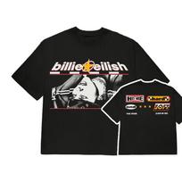 Billie Eilish 2026 Tour movie 'Hit Me Hard and Soft' unisex 100%Cotton shirt, Men's Y2k graph XS white