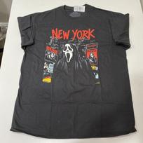 Ghost Face The Icon Of Halloween New York T-Shirt S XXXL gray