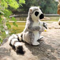 Gyvos Lemuro Pliušinės Žaislinės Įdarytas Gyvūnas Lėlė Dekoracija Nauja Ilgarankė Beždžionėlė Lėlės Berniukams Mergaitėms Gimtadienio Žaislas Dovana 28cm