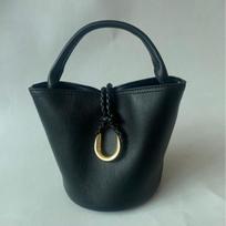 Stylish Vintage Bucket Bag Women PU Leather Crossbody Handbag Small Size Streetwear Chic Multiple Colors 22cm x 15cm x 18cm vercafe spalva