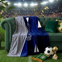 Tottenham Crest Design Throws Blanket Flannel Blankets Plush for Couch Bed Gifts for Men Women Travel picnic blanket Christmas fan gifts 75x90cm