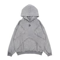 ZYLLO Reverse Design Process Solid Color Hoodie M