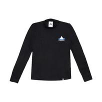 Nike ACG Wizard Island Casual Sport Round Neck Print Long Sleeve Pullover T-Shirt Men Tops Black CZ6707-010 S gray