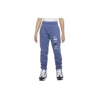 Nike Kids Sportswear Letter Logo Print Jogging Knit Pants Kids bottoms Reflective-Blue DX5160-491 S gray
