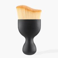 Car Interior Soft Bristle Dusting Brush for Vents and Crevices beige
