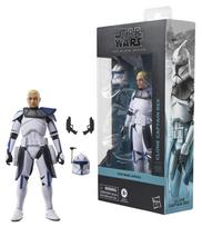 Hasbro Star Wars Black Series Clone Captain Rex, Star Wars: Ahsoka Premium Collection 15cm Action Figure G1557 Authentic black