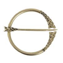 Nordic Style Metal Simple Brooch Suit Scarf Clip Brooch Pin Fashion Jewelry for Coats Jackets Sweaters Suit