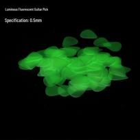 Luminous Celluloid Guitar Pick for Electric & Acoustic Guitars green