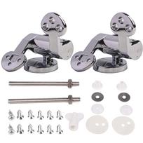 Replacement Parts Soft Close Hinges Toilet Seat Hinges Fashionable Appearance A gray