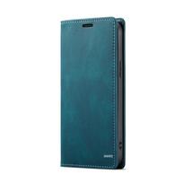 Google Pixel 10A 10PRO XL Retro Flip Wallet Leather Case with Card Slot - Solid Color Business Style Pixel 10A mėlyna