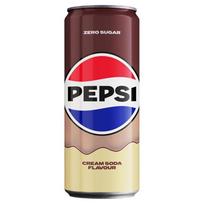 Pepsi-Cola Zero Cukraus Gazuotas gėrimas tipo cola su vanilės skoniu 330 ml