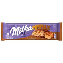 Milka Mmmax pieniškas šokoladas su žemės riešutais karameliniame įdare 276 g