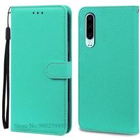 P30 P 30 Pro dėklas Huawei P30 dėklui Piniginė Odinis atverčiamas dėklas Huawei P30 Pro dangteliui Knyga Funda Huawei P 30 Pro Coque For Huawei P30 geltona