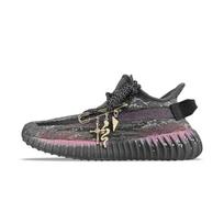 Adidas Originals Yeezy Boost 350 V2 BNK Marsh Purple Abrasion Resistant Abrasion Resistant Low top Casual Shoes Unisex ID4811(Team40-) 36⅔ gray