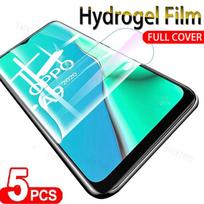 5 vnt. „Oppo Reno 10 9 8 7 6 Pro Plus Lite Z T SE 5G“ ekrano apsauginės plėvelės, skaidri hidrogeilio plėvelė „Oppo Reno 10Pro+ 9Pro 8T 8Z 5g“ Reno9 balta