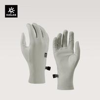 KAILAS UPF50+ Outdoor Sun Protection Full Finger Gloves L gray
