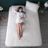 Ausmem Pure Cotton Mattress Topper white