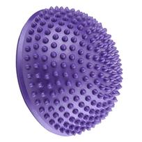PVC Inflatable Half Yoga Balls Massage Point Fitball Exercises Trainer Fitness Balance Ball blue