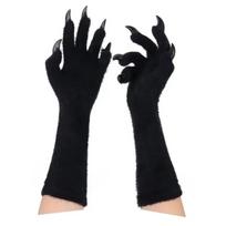 Long Nail Long Warm Mittens Full Finger Animal Claw Gloves  Halloween Costume Accessories