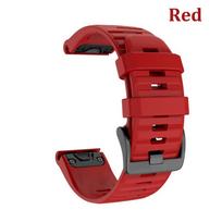 QuickFit 20 22 26mm Watch Strap for Garmin Fenix 8/E/Epix Gen2/Fenix 7X Solar 6X 5X 5 6 7S Pro Silicone Band for Enduro 3 2 965 22mm Fenix 5 6 7