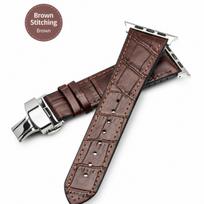 100% Genuine Leather Band for Apple Watch Ultra Series 11 10 9 8 7 6 5 4 3 2 1 SE Replacement Strap Bracelet 42mm 44mm 45mm 38mm 40mm 41mm ruda