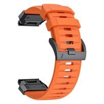 22/26mm FKM Rubber Band for Garmin Fenix 8 51/47mm E 7 7X Pro 6 6X QuickFit Bands for Tactix 8 Enduro 3 Marq Epix Gen2 Pro Strap QuickFit 22mm gray