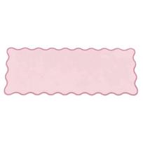 Large Mouse Pad PU Leather Desktop Cover Sweet Desk Pad  Home Office 60cm
