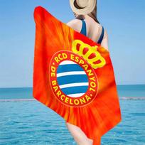 1PC Espanyol Stadium Beach Towel - Soft,  Absorbent Microfiber, Lightweight, Ideal for The Beach, Parties, Travel, Camping fan gifts 70cmx140cm(27x55inch)