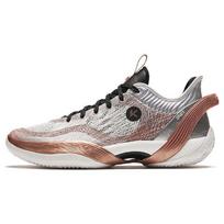 Anta Three Points Rain 1 Generation Belief Lightweight Non-Slip Fabric Shock Absorbing Wear-Resistant Low-Top Basketball Shoes Men sneaker 912411102-4 40 gray