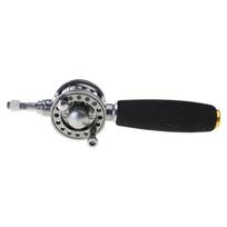 Pass Rod Fly Fishings Reels DIY Hollow Rod Refits All Metal Fishings Reels gray