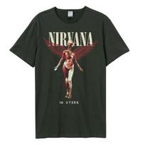 Amplified Nirvana IN Utero Colour Official Merchandise T-Shirt XXXXL brown