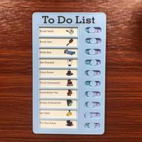 To Do List Daily Task Tracker with Sliding Markers for Habit Building and Routine Management Suitable for Home and Office Use One Size