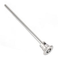Mini Keg Dispenser Spear Stainless Steel PTFE Spraying Beer Keg Extractor Tube for Type A Beer Keg white