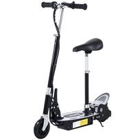 120 W sulankstomas elektrinis paspirtukas vaikams nuo 7 iki 12 metų, reguliuojamas vairo ir sėdynės aukštis, max 10 km/h, juodas 81.5 x 38 x 94 cm