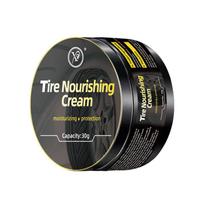 Rubber & Plastic Restorer for Cars, Trim & Tire Shine Coating, Quick Scratch Repair & Anti-Aging Protection 30g gray