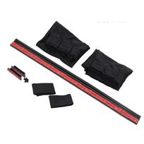 Auto Automobilių Užuolaidos Priekinis galinis langas Universalus 50x39cm Reguliuojamas juodas Anti-UV salono priedai Apsaugos nuo saulės komplektas 60*47cm juoda