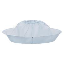 Universal Haircut Cape: Adult & Child Hairdressing Bib Apron, Multi-Functional Shawl for Cutting & Shaving white