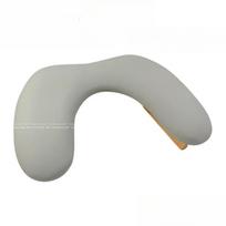 1 vnt. Manikiūro U formos rankos atramos pagalvėlė Sulankstoma PU pagalvėlė su pasviru dizainu Rankinis nagų salonas Stalo priedai Nagų dailė gray