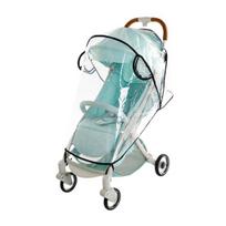Yousheng Stroller Rain Cover Waterproof Windproof Breathable Dust Snow Rain Protection Stroller Travel Weather Shield Universal Stroller Accessories D gray